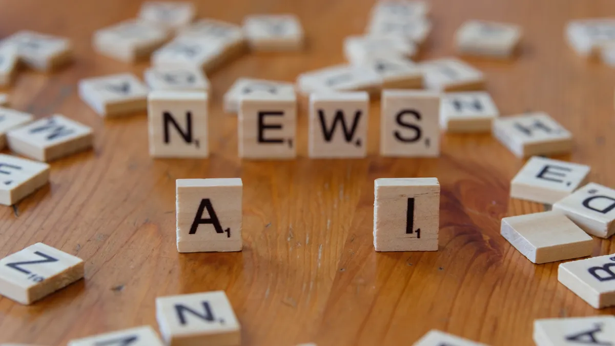 Automating SEO for AI-generated articles: add keywords, meta tags, and schema automatically — AI News Concept with Scrab